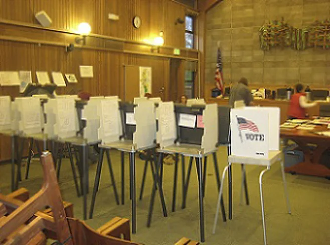 polling station polling station