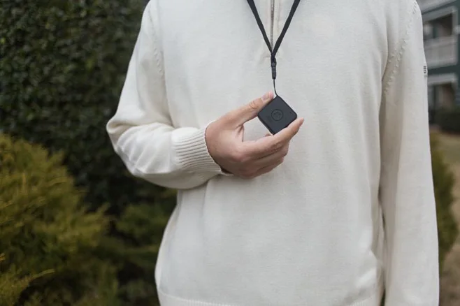 man and kelsi system around neck man and kelsi system around neck