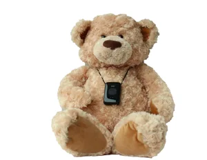 Alert1 Teddy Bear Wearing Mobile Necklace Alert1 Teddy Bear Wearing Mobile Necklace