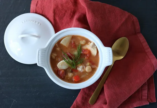 Alert1 Cod and Chickpea Stew Alert1 Cod and Chickpea Stew