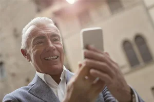 Face Timing With Grandpa Face Timing With Grandpa