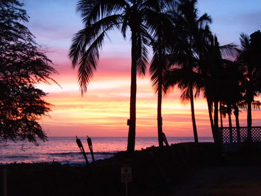 Hawaii sunset