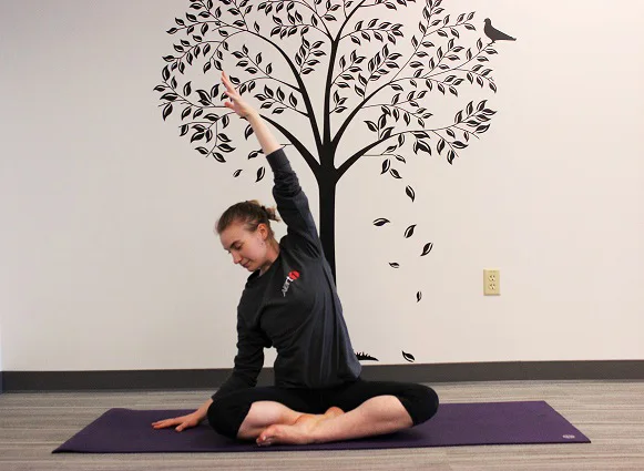 side bend in yoga 