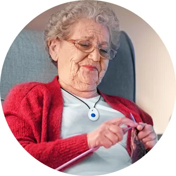 Senior Woman Knitting Senior Woman Knitting