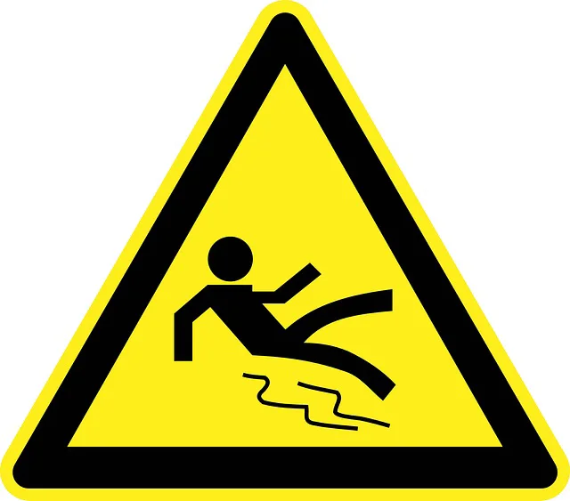 Don't slip sign Don't slip sign