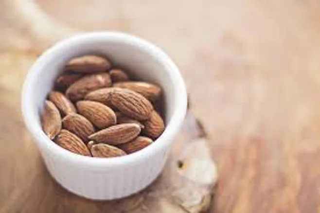 almonds in a cup almonds in a cup