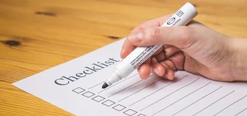 checklist paper checklist paper