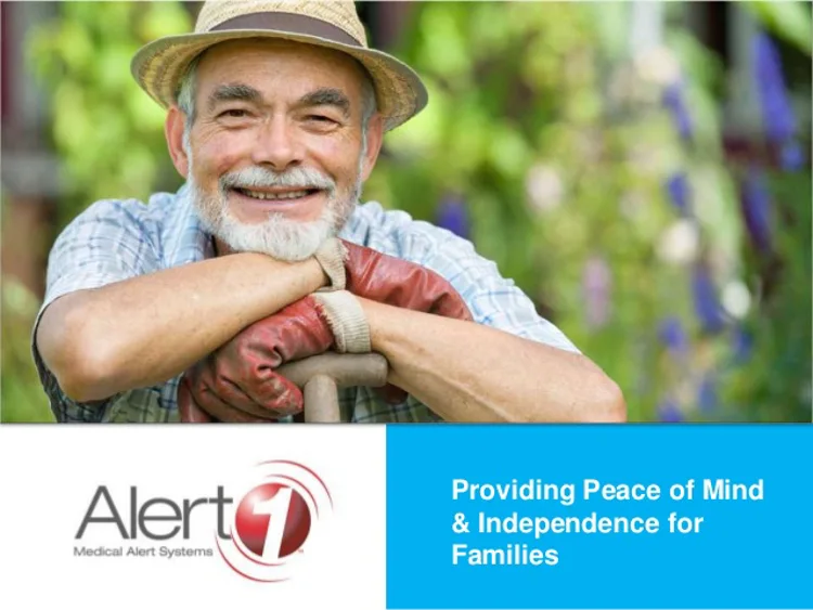 Alert1 Senior Care presentation slide