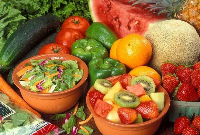 fruit and veggie salads fruit and veggie salads