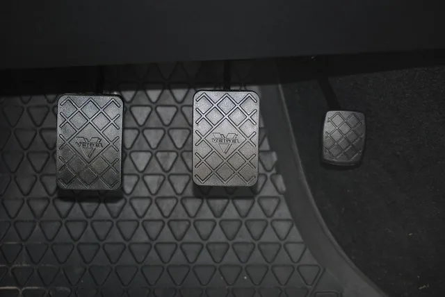 Car gas and brake pedals Car gas and brake pedals