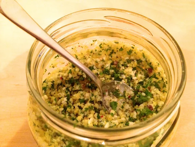 gremolata in jar gremolata in jar