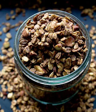 Jar of granola Jar of granola
