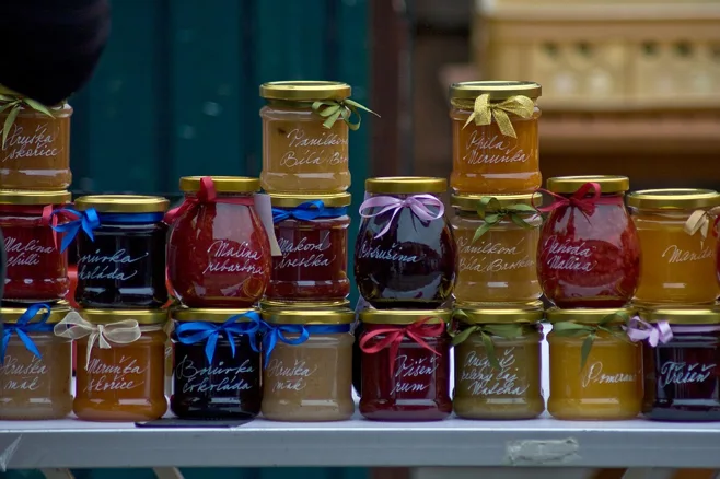 Bottles of Jam Bottles of Jam