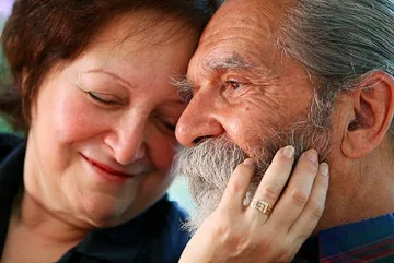 senior couple in love senior couple in love