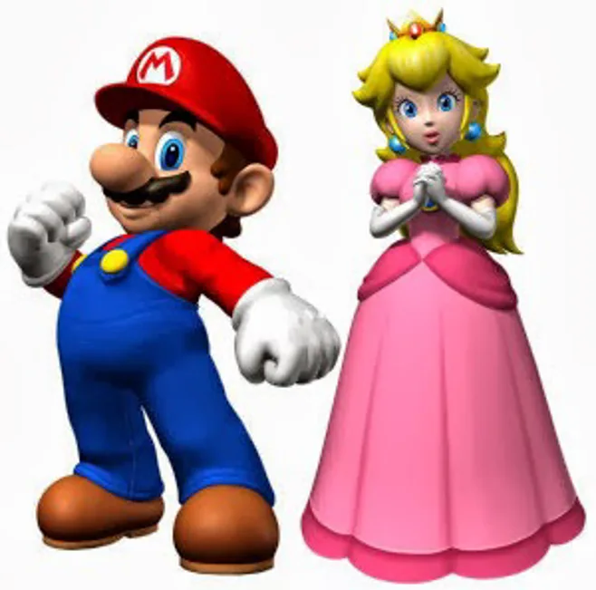 mario and princess peach mario and princess peach