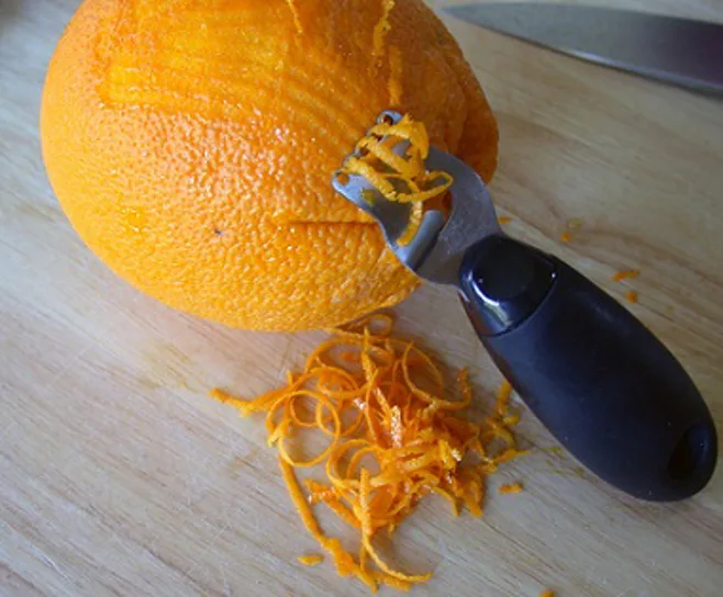 Orange zest Orange zest