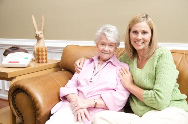 smiling senior with medical alert.alert1 smiling senior with medical alert.alert1