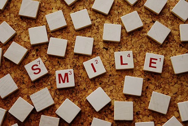 Smile in letters.alert1 Smile in letters.alert1