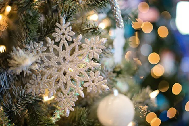 Snowflake ornament Snowflake ornament