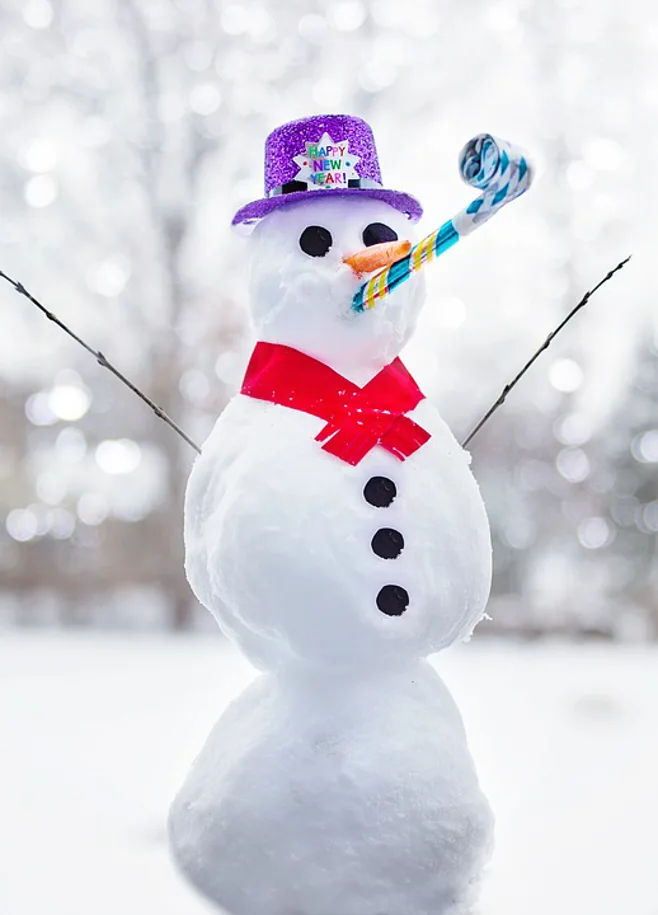 Happy New Year Snowman Happy New Year Snowman