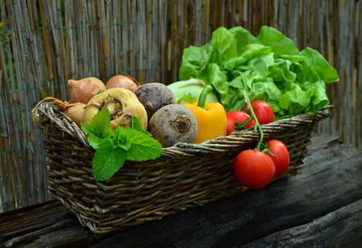 Basket of veggies Basket of veggies