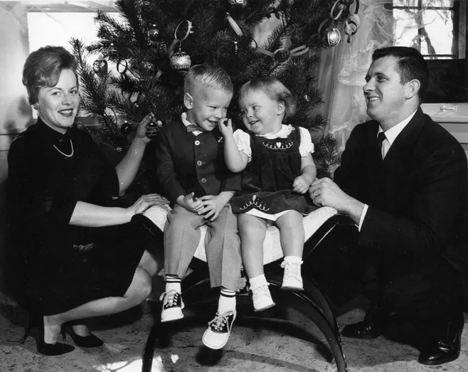 Black and white christmas photo Black and white christmas photo